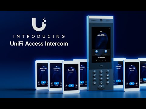 UniFi Access Intercom promotional video preview
