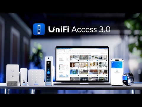 UniFi Access 3.0 and G3 Readers promotional video preview